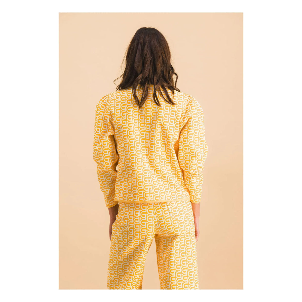 Elise Chalmin - Diane Cotton Jacket | Yellow