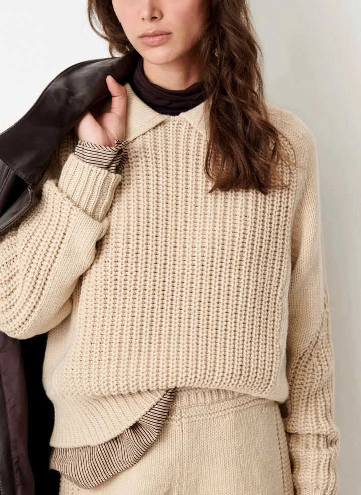 Sessùn - Afang Wool Sweater | Sand