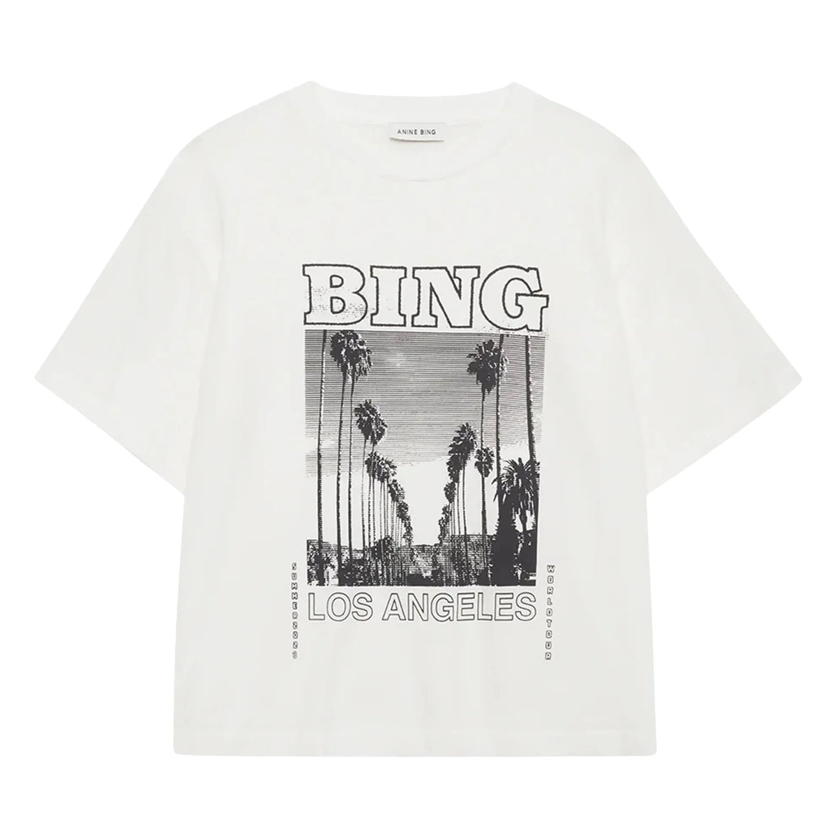Anine Bing - Louis T-shirt | White
