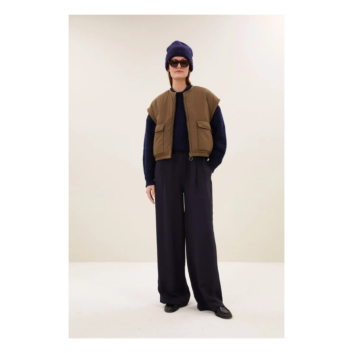 By Bar - Gio Sleeveless Jacket | Brown