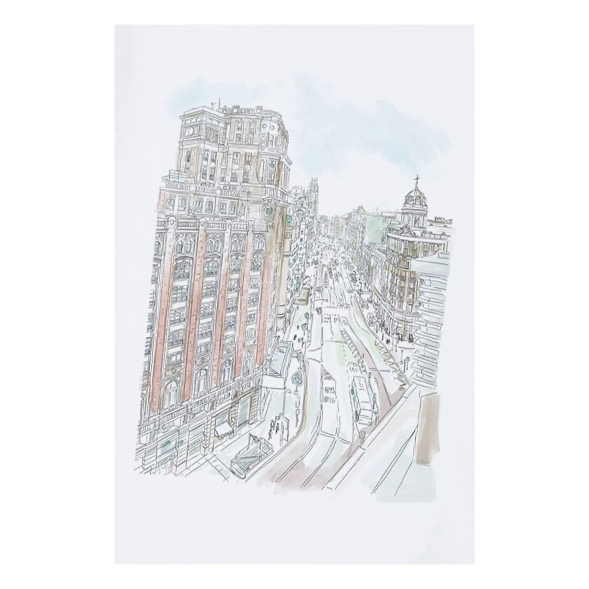 Edmmond Studios - Gran Via Cotton T-Shirt | White