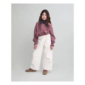 Búho - Girly Twill Pants | Ecru