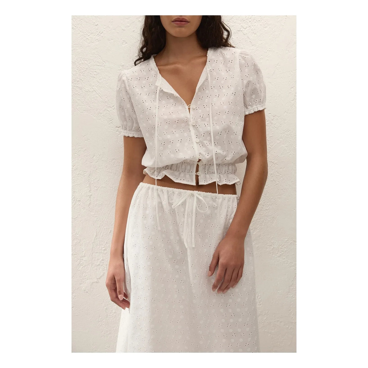 Faithfull the Brand - Santana Cotton Top | White