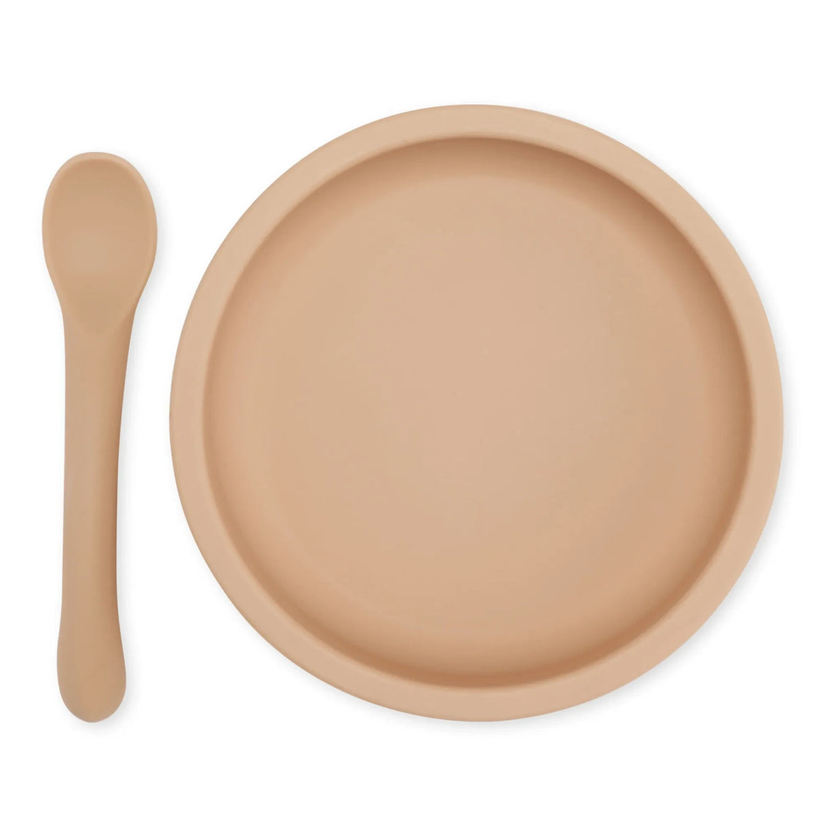 Konges Sløjd - Silicone Bowl and Spoon | Pink