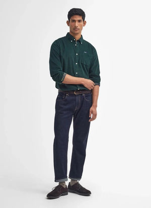 Barbour - Ramsey Velvet Shirt | Chrome Green