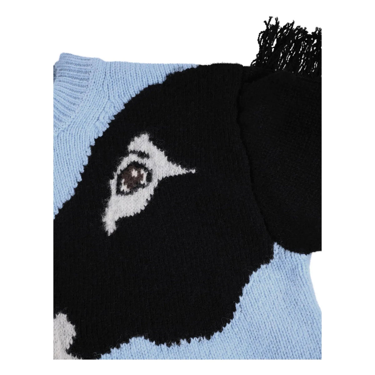 Molo - Griselda Horse Wool Sweater | Blue