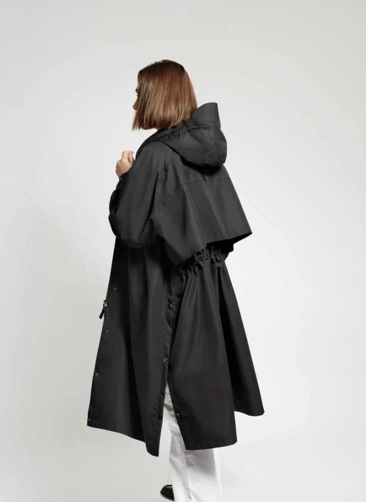 Fudoon - Waterproof Trench Coat | Black
