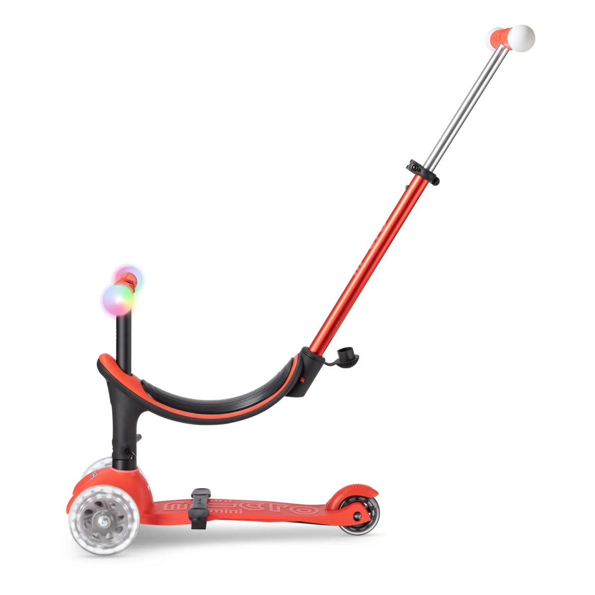 Micro - Mini 3-in-1 LED Scooter | Red