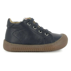 Pom d'Api - Walk-in Collar Boots | Navy Blue