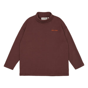 Main Story - Ribbed organic cotton turtlenecks | Burgundy