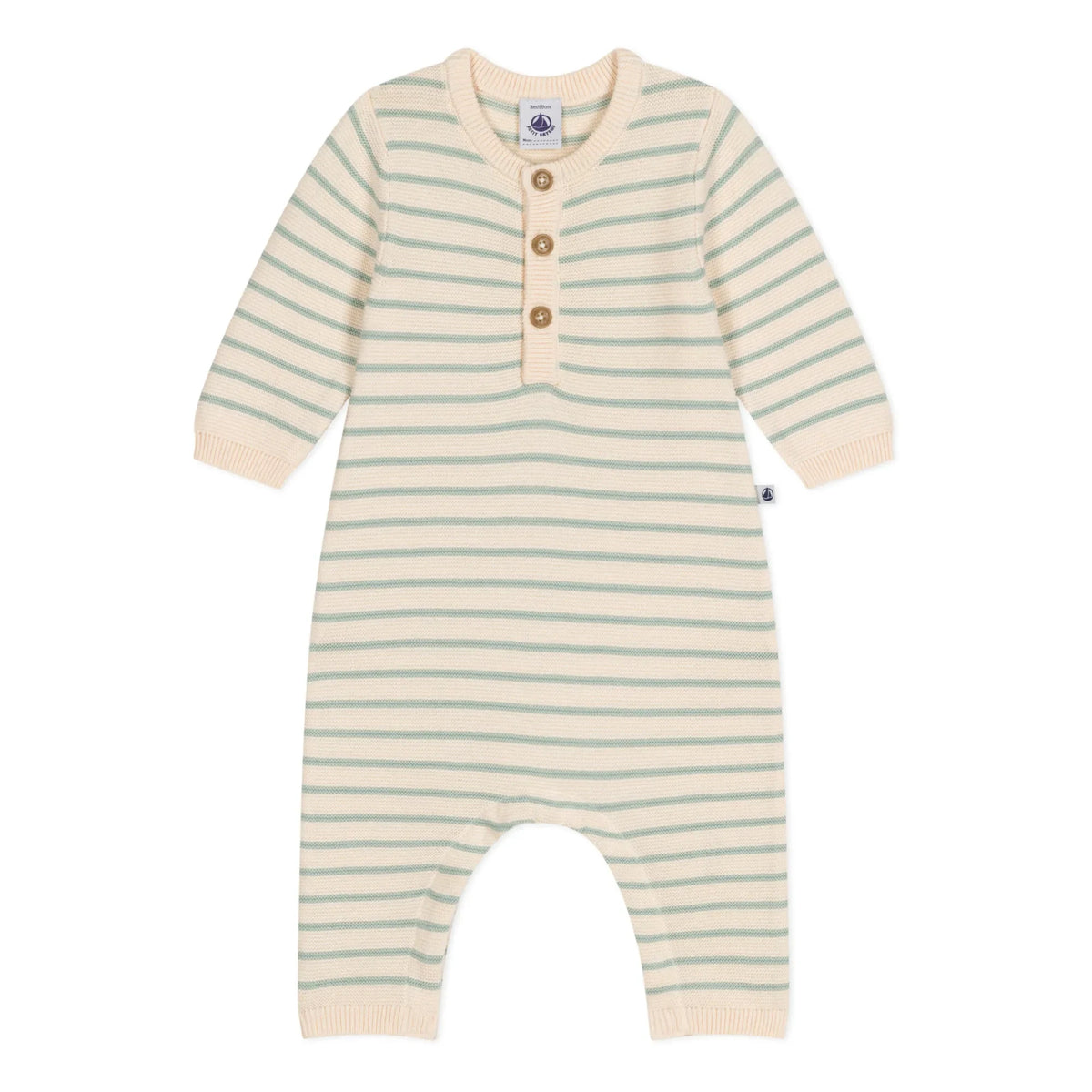 Petit Bateau - Marrant Point Mousse Overall | Beige