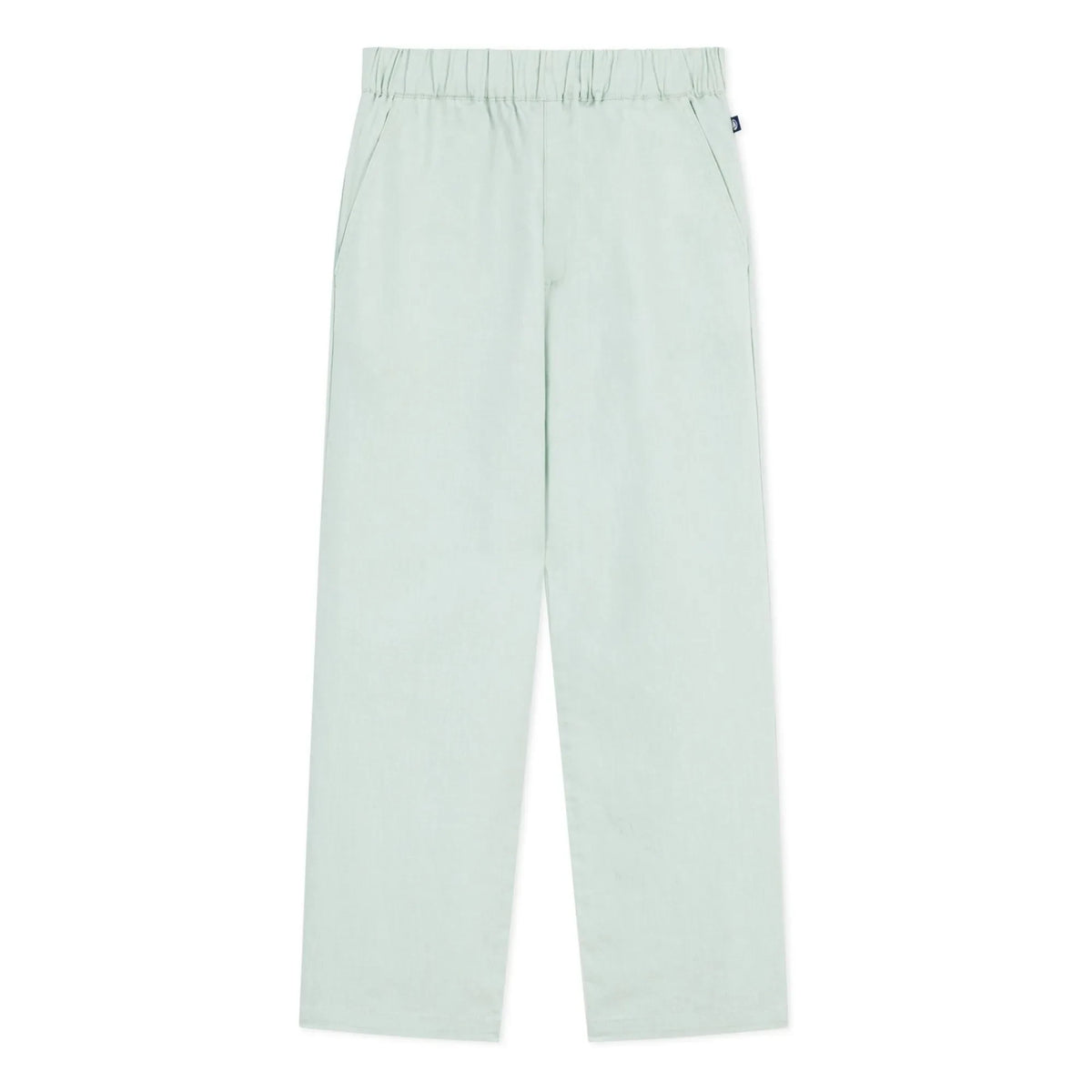 Petit Bateau - Linen Pants | Sea Green