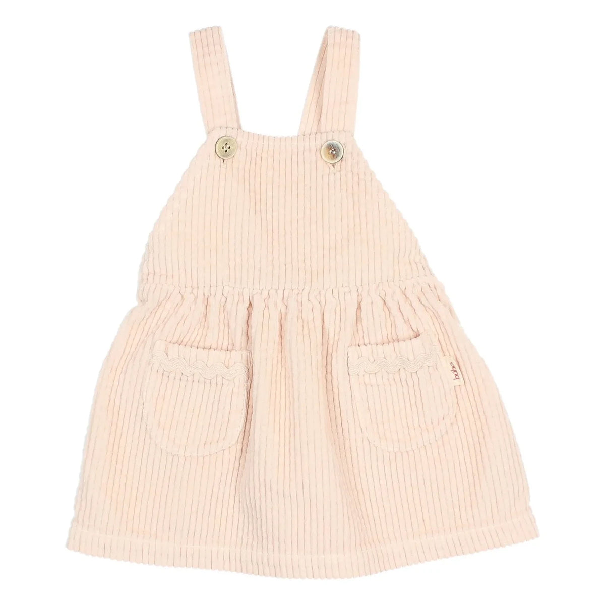 Búho - Velvet Dress | Light Pink