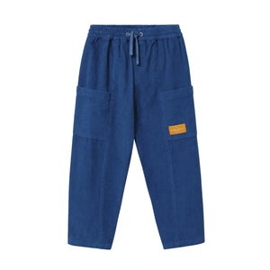 Goldie + Ace - Koala Ribbed Velvet Pants | Blue