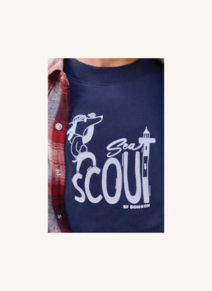 Bonton - Laurel Sea Sweatshirt | Navy