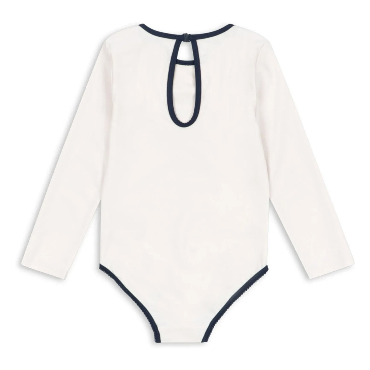 Konges Sløjd - Vilja Long Sleeve Swimwear Recycled Fibres | Ecru