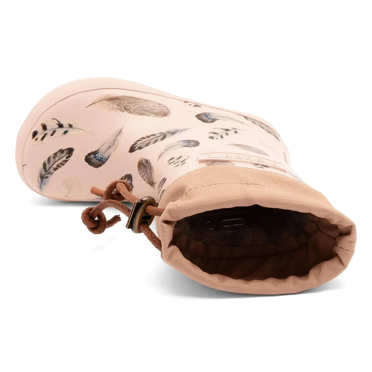 bisgaard - Barefoot Feather Rain Boots | Pale Pink