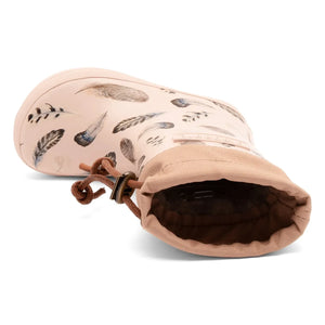 bisgaard - Barefoot Feather Rain Boots | Pale Pink