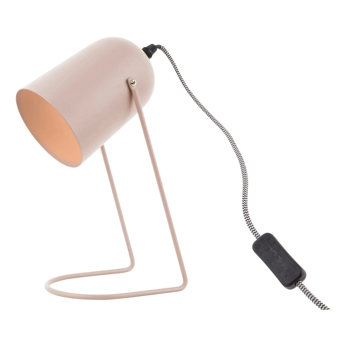 Present Time - Enchant Iron Table Lamp | Light Pink