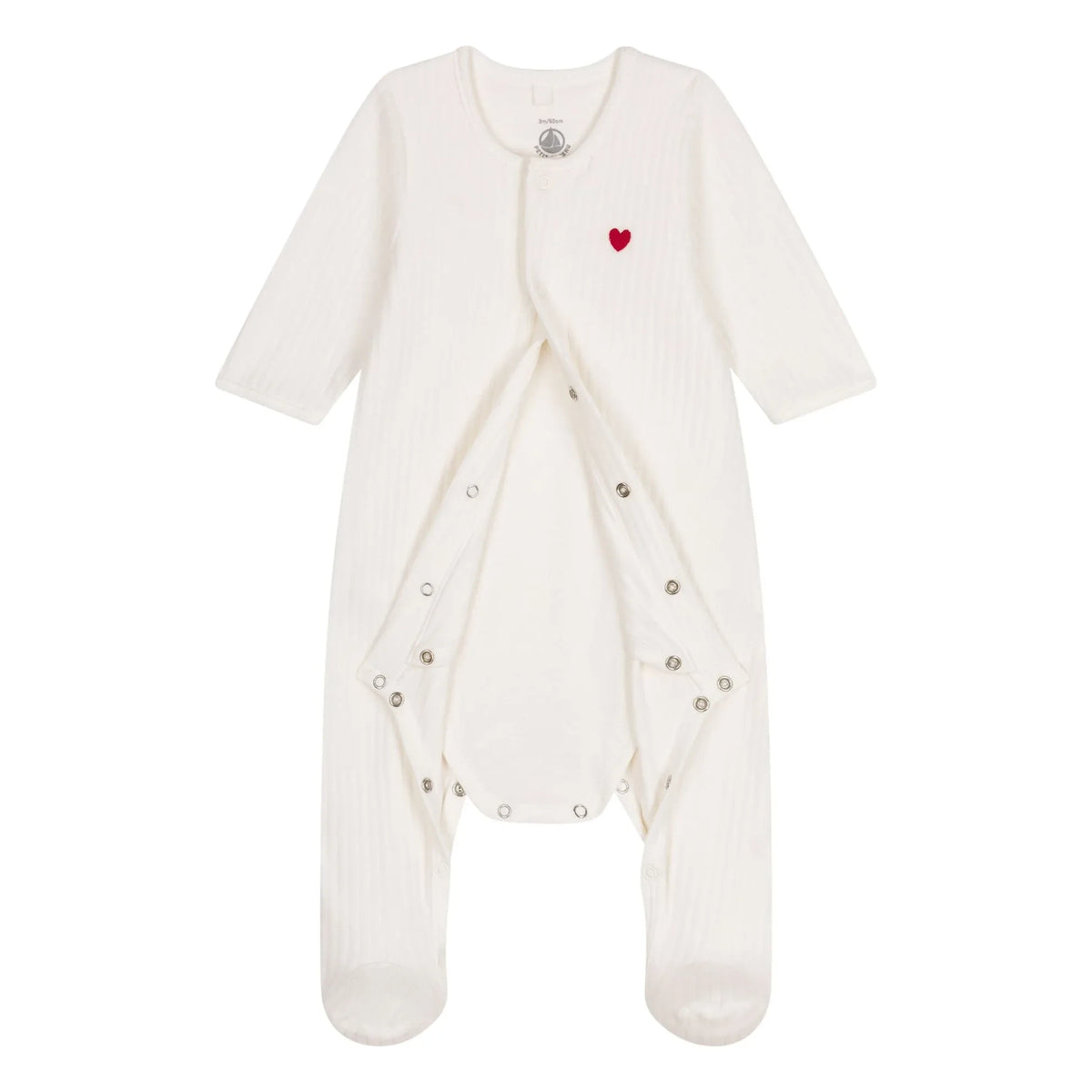Petit Bateau - Fox Organic Cotton Pajamas | Off-White