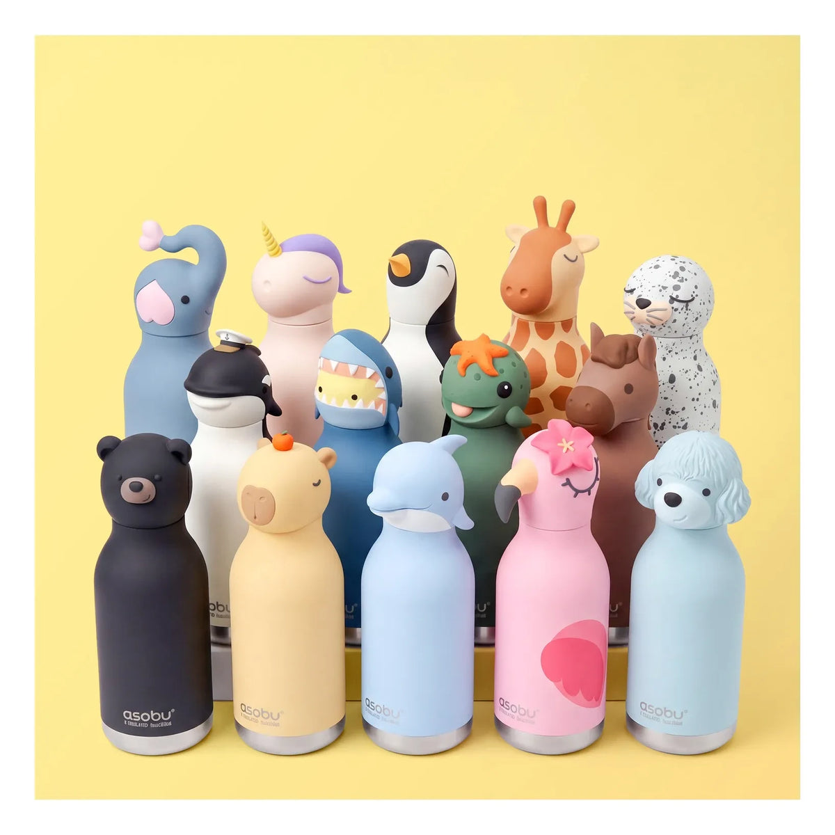 Asobu - Dauphin Stainless Steel Water Bottle | Blue