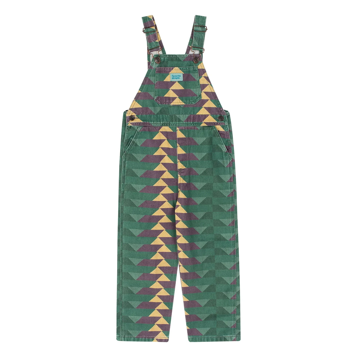 Favorite People - Band Losanges dungaree | Green