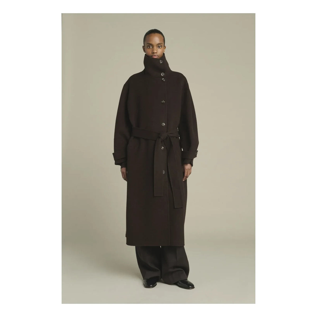 Soeur - James Laine Coat | Dark Brown