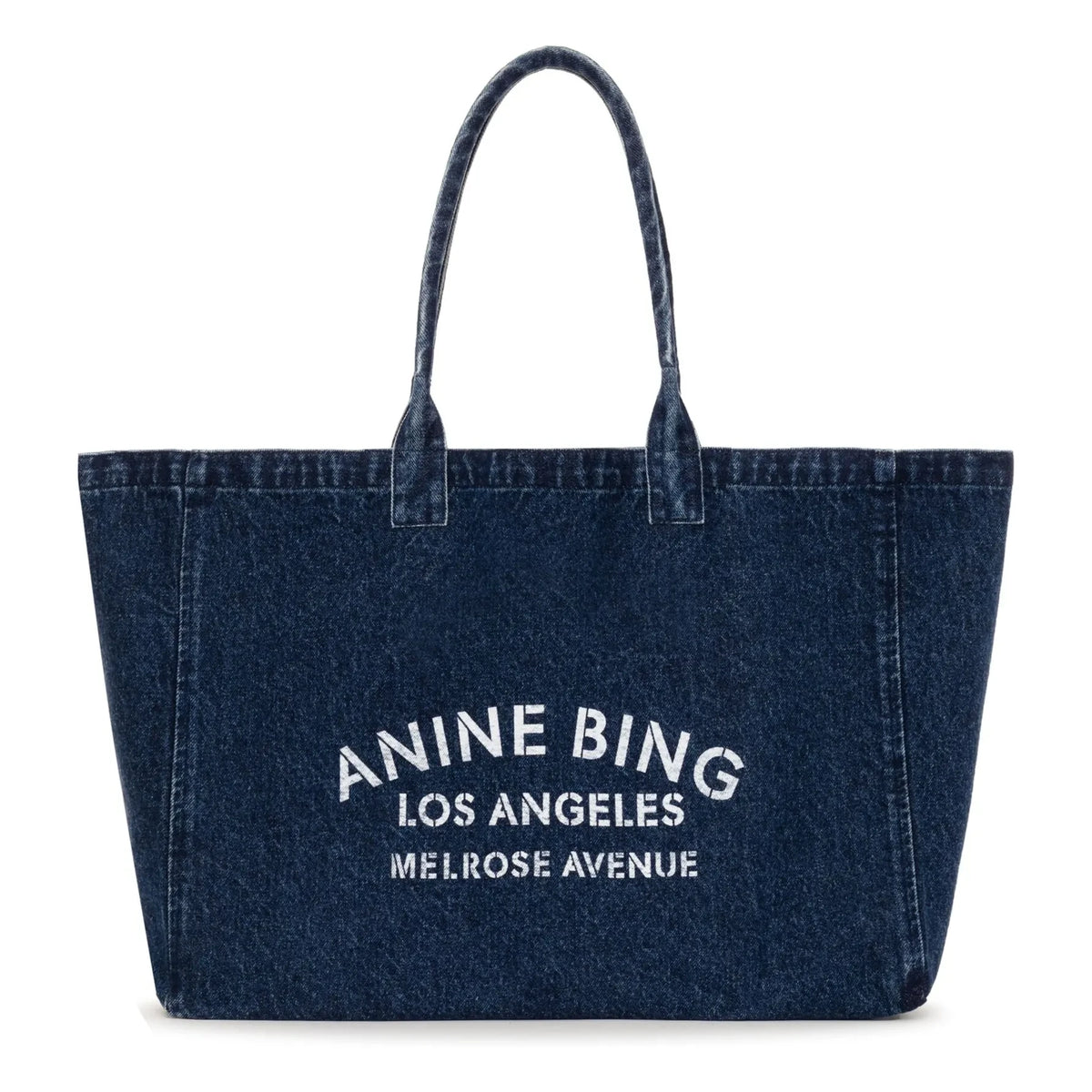 Anine Bing - Leo Denim Tote Bag | Blue
