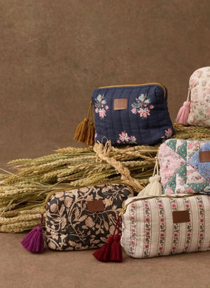 Louise Misha - Teiki Makeup Bag | Ecru