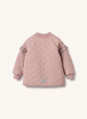 Wheat - Ellas Recycled Fiber Thermo Jacket | Pink