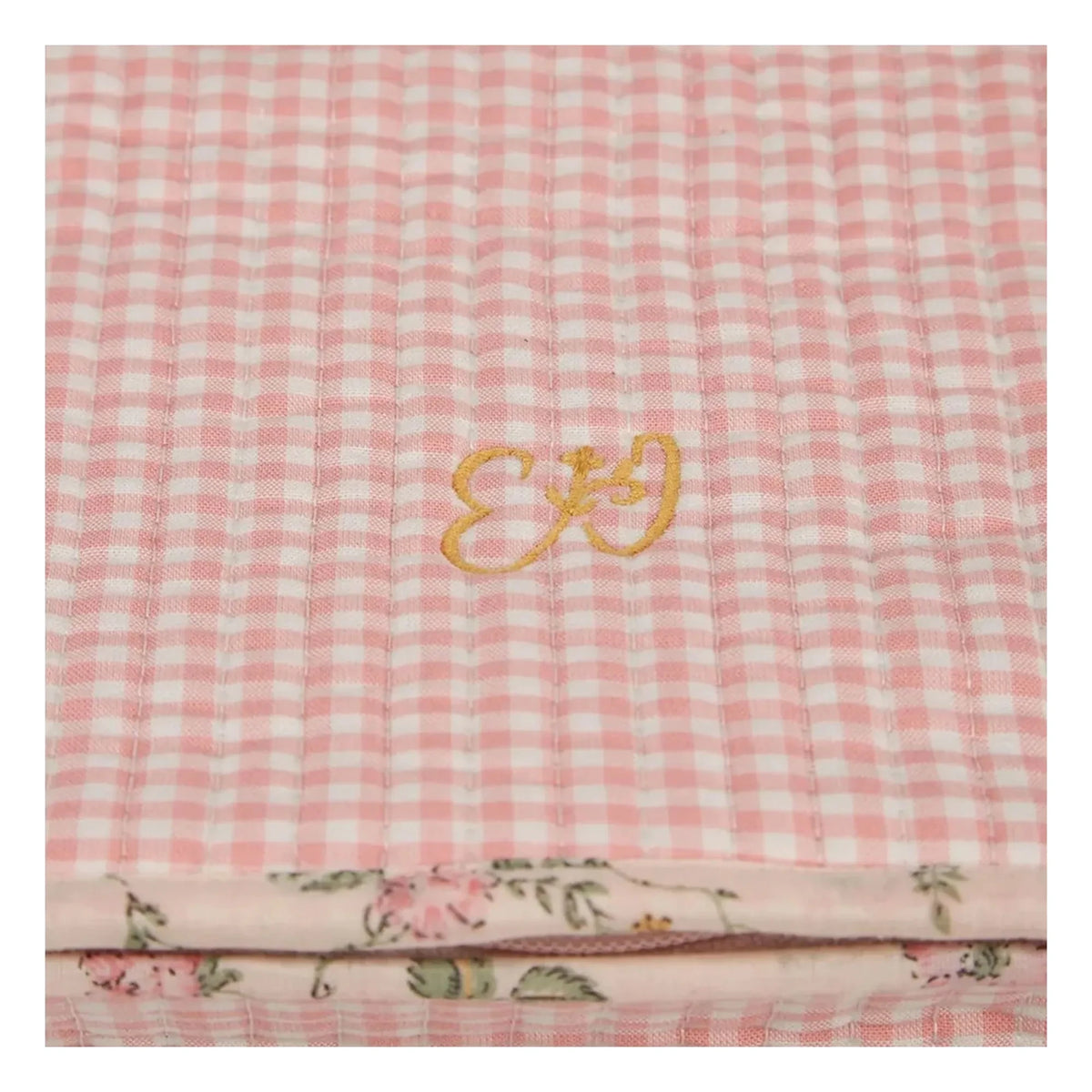 Emile et Ida - Large Vichy Storage Box | Pink
