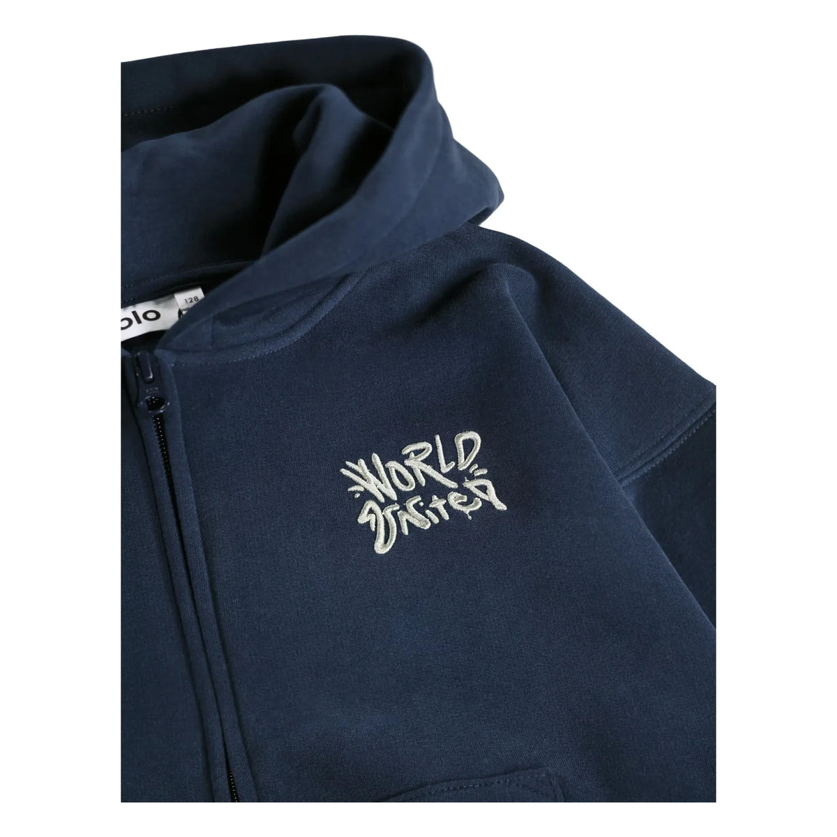 Molo - Marley Zippered Sweatshirt | Midnight Blue