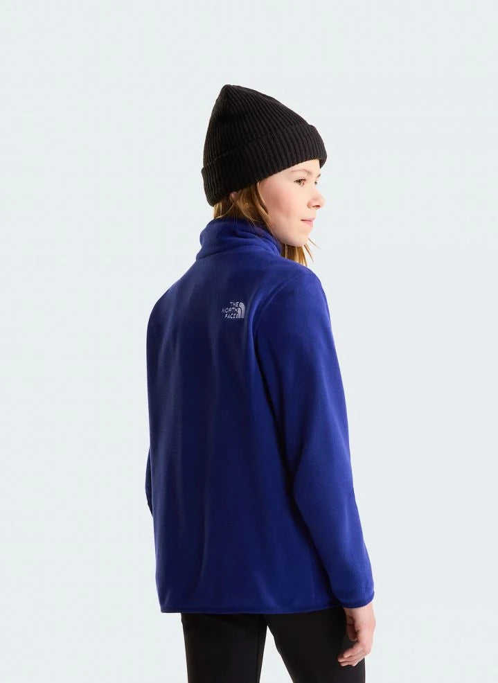 The North Face - Glacier Trucker Style Hoodie Fleece | Royal Blue