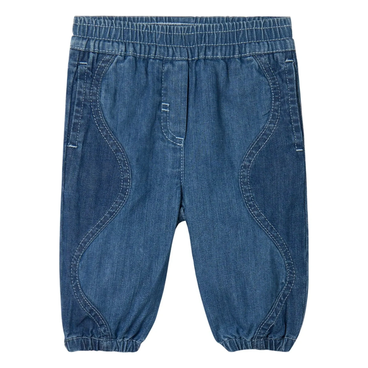 Stella McCartney Kids - Elastic Jean | Blue