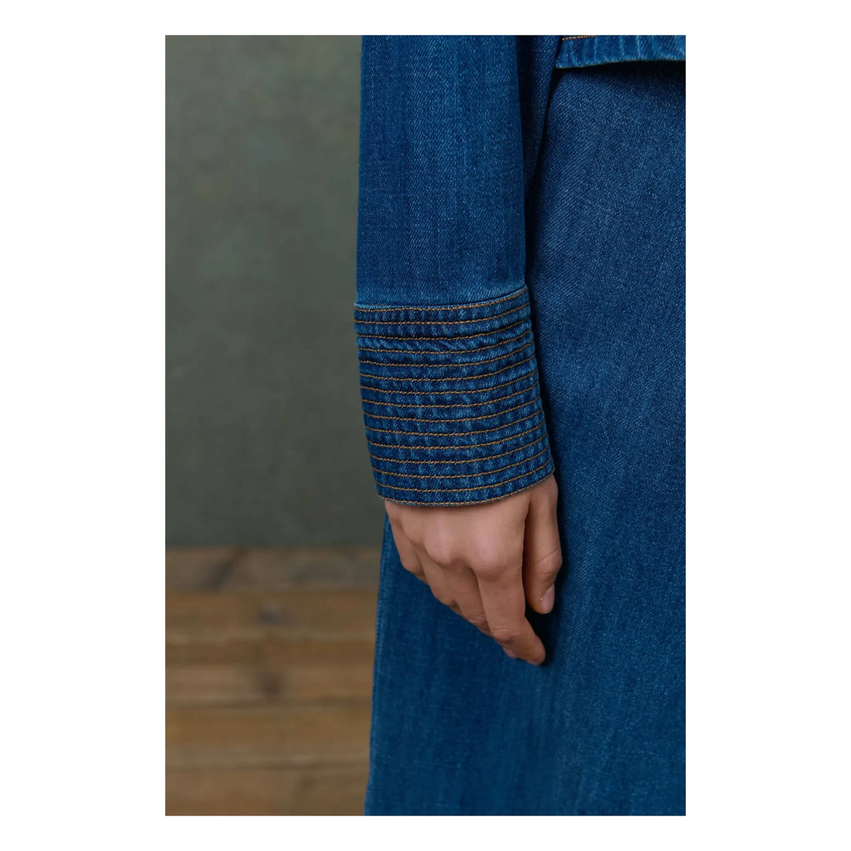 Louise Misha - Ylayana Denim Shirt - Women's Collection | Blue