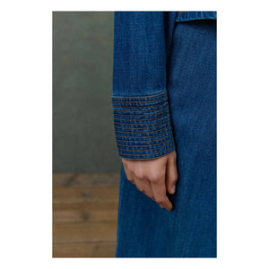 Louise Misha - Ylayana Denim Shirt - Women's Collection | Blue