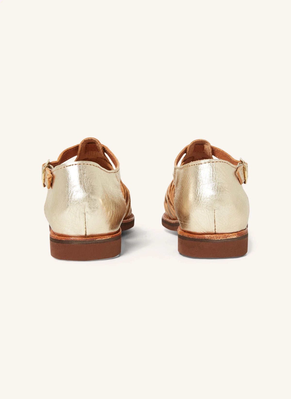 Mapache - Medusa Sandals | Champagne