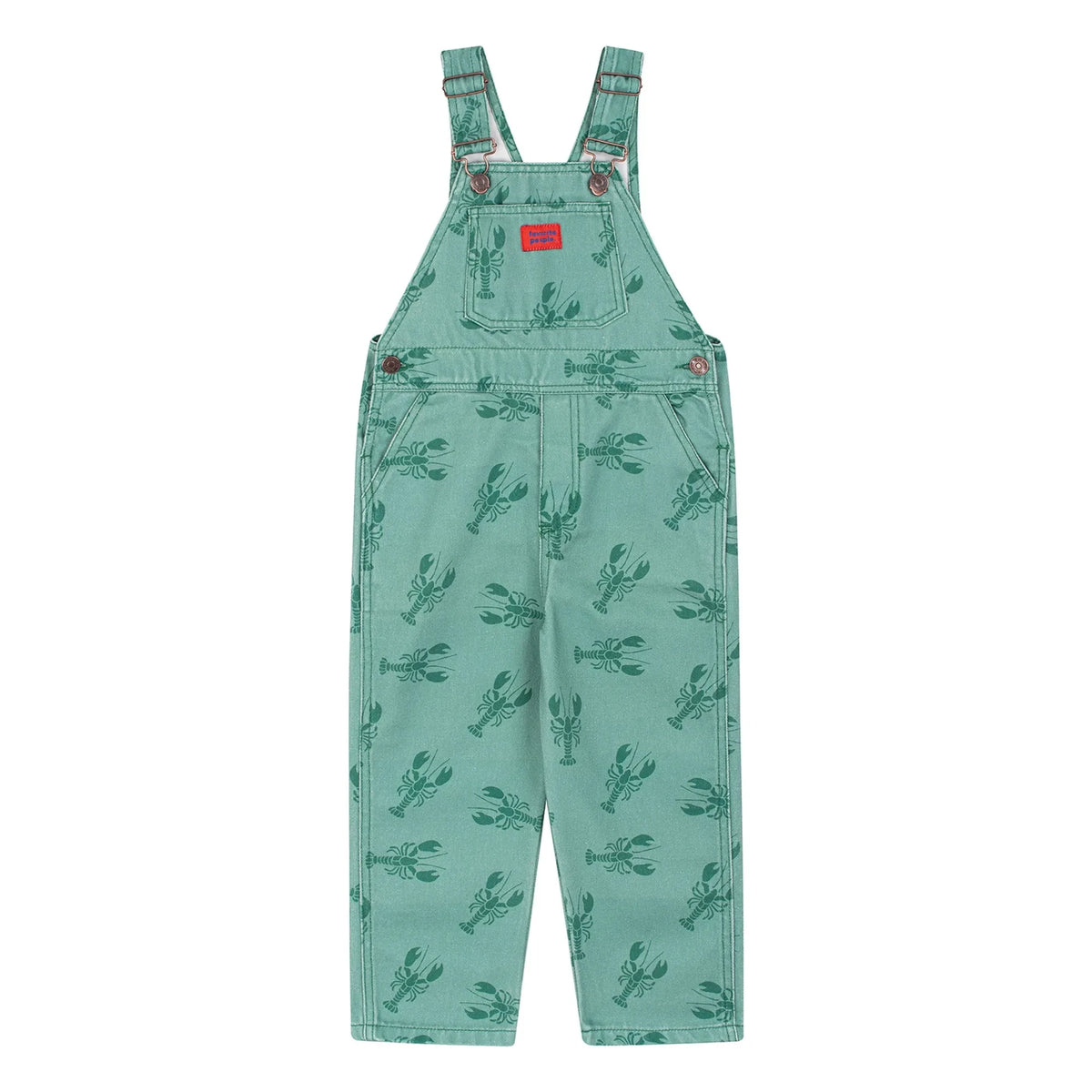 Favorite People - Pesto Lobster Overalls | Green