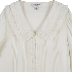 Emile et Ida - Vintage Ecume Blouse | Ecru