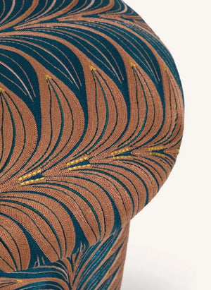 Doing Goods - Milo Palm Tree Stool | Blue