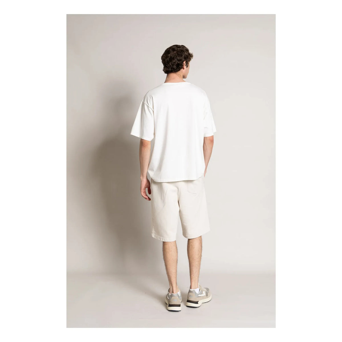Smallable Man - Aron Organic Cotton Shorts | Oatmeal