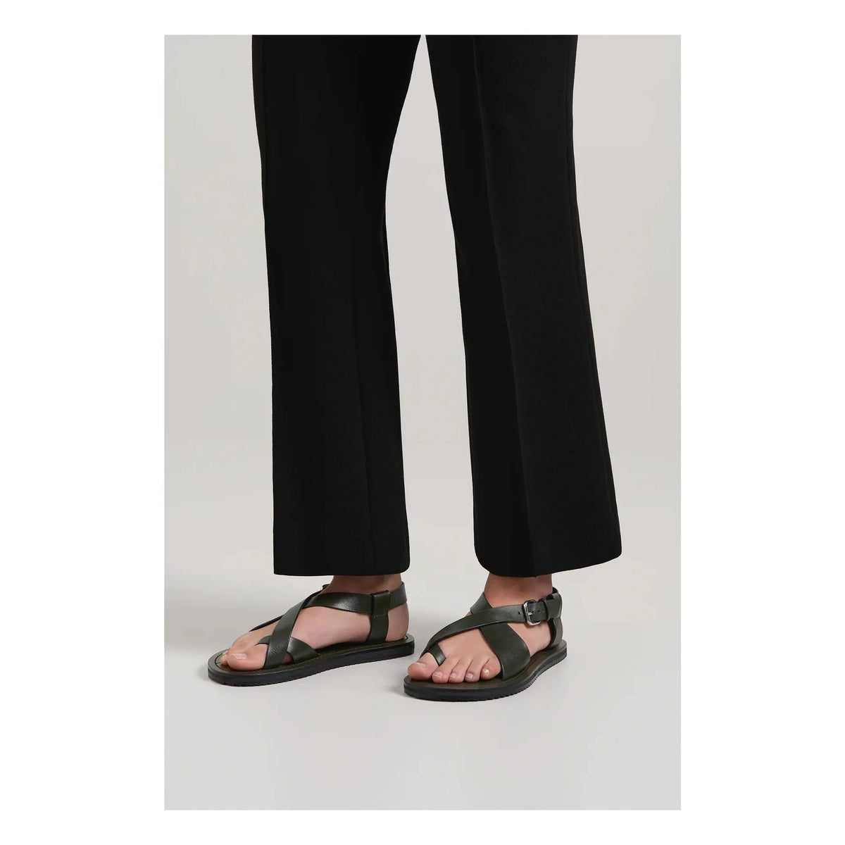 A. Emery - Ora Sandal | Dark Green
