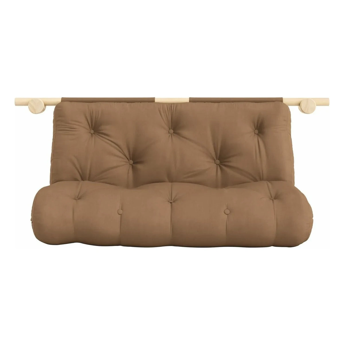 Karup Design - Arm-Accessible Fold-Out Bed 135x200 cm | Mocha
