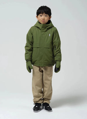Gosoaky - Smooth Lion Waterproof Windbreaker | Green