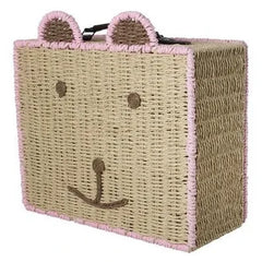 Rice - Plush Teddy Bear Suitcase | Pink