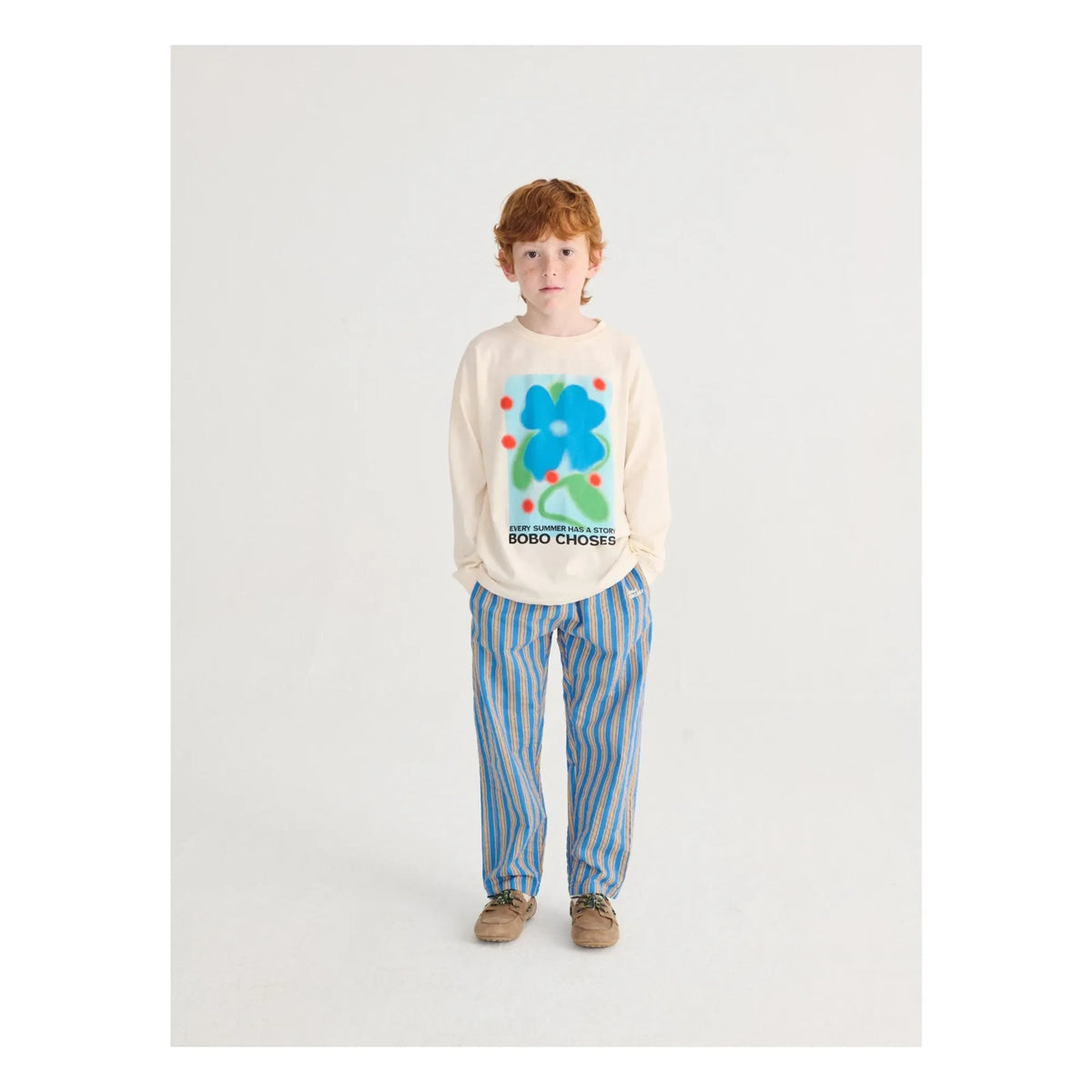 Bobo Choses - Summer Story Organic Cotton T-Shirt | Ecru
