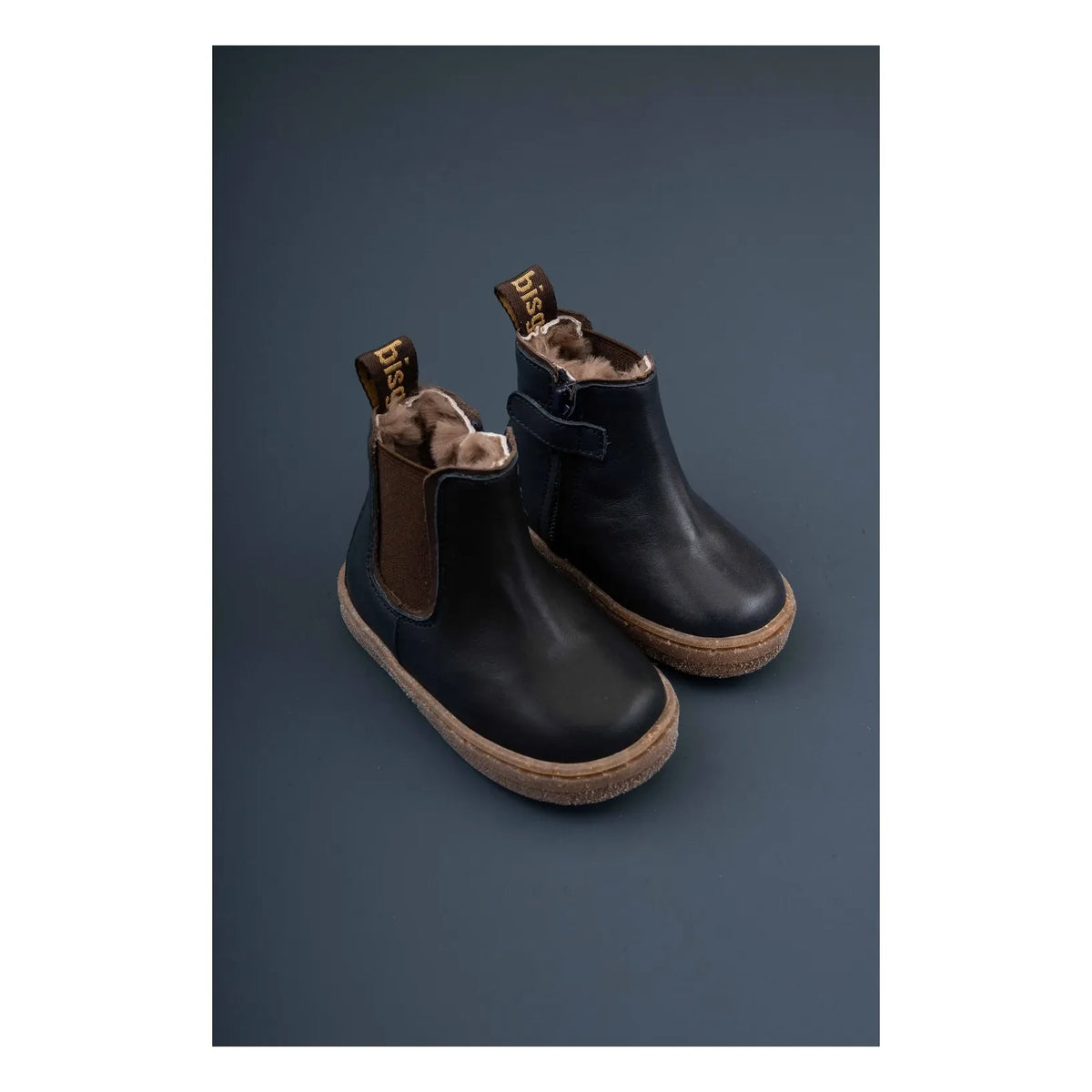 bisgaard - Phillip Lamb Ankle Boots | Navy