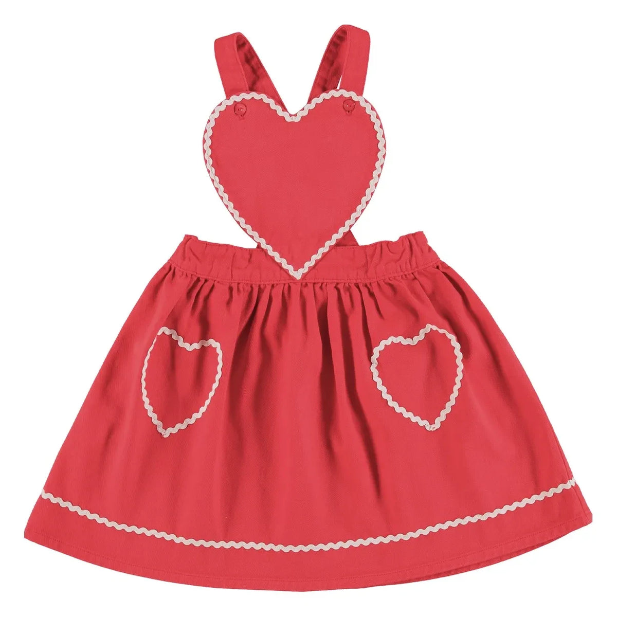 Bebe Organic - Maya Heart Skirt | Red