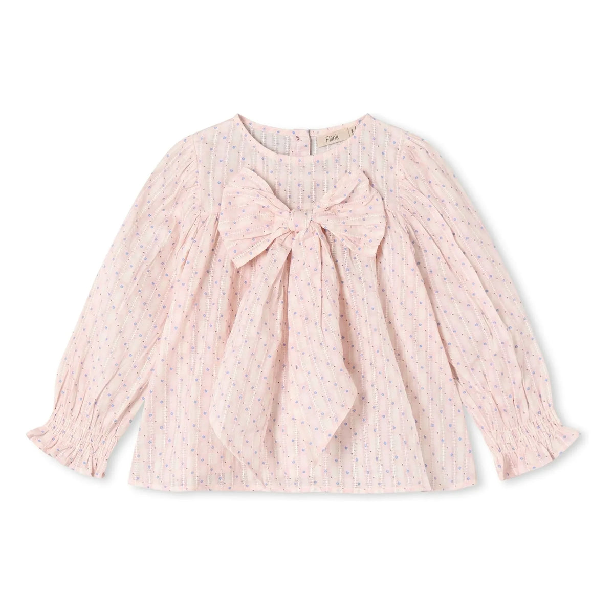 Fliink - Zorro Bow Blouse | Pink