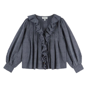 Emile et Ida - Khadi Enise Blouse | Grey